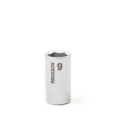 1/4" торцевая головка шестигранник, 9 мм Proxxon (23720)