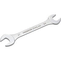 Рожковый гаечный ключ Slim-Line, 24 x 27 мм Proxxon (23856)